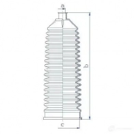 Пыльник рулевой рейки GKN SPIDAN 84216 4019064334552 N1E2 H 8885 - Изображение 2