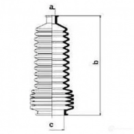 Пыльник рулевой рейки GKN SPIDAN 8516 4019064428145 H JJKJ 83829 - Изображение 2