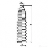 Пыльник рулевой рейки GKN SPIDAN 83987 CA9 BNF4 8663 4019064645993 - Изображение 2