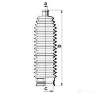 Пыльник рулевой рейки GKN SPIDAN 8567 83880 4019064428657 4EP3 L - Изображение 2