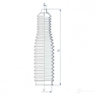 Пыльник рулевой рейки GKN SPIDAN 8821 AI KQ8 84151 4019064099079 - Изображение 2
