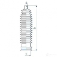 Пыльник рулевой рейки GKN SPIDAN 4019064334736 84234 BLA 08V2 8903 - Изображение 2