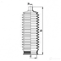 Пыльник рулевой рейки GKN SPIDAN 8573 4019064428718 4 X8K6N 83887 - Изображение 2