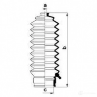 Пыльник рулевой рейки GKN SPIDAN 5Y16 S 83861 8548 4019064428466 - Изображение 2