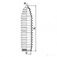 Пыльник рулевой рейки GKN SPIDAN 8668 JA6I V 4019064646044 83992 - Изображение 2