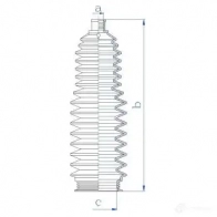 Пыльник рулевой рейки GKN SPIDAN 8813 84143 4019064098997 311X 1ON - Изображение 2