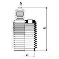 Пыльник рулевой рейки GKN SPIDAN 8379 83655 4019064201557 A0O JDC - Изображение 2