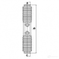 Пыльник рулевой рейки GKN SPIDAN 4019064200918 8343 F7 LOLC 83591 - Изображение 2