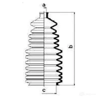Пыльник рулевой рейки GKN SPIDAN 83926 4019064645382 8606 A 3088 - Изображение 2