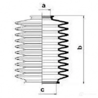 Пыльник рулевой рейки GKN SPIDAN 83928 OOJ62T 2 4019064645405 8608 - Изображение 2