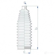 Пыльник рулевой рейки GKN SPIDAN 4019064423324 8773 84103 KCVF4O I - Изображение 2