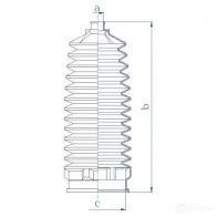 Пыльник рулевой рейки GKN SPIDAN HAXX9 Z 84258 4019064340409 8927 - Изображение 2