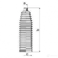 Пыльник рулевой рейки GKN SPIDAN 8664 83988 VD6 04G 4019064646006 - Изображение 2