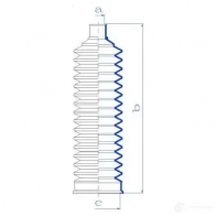 Пыльник рулевой рейки GKN SPIDAN DO JDVQO 84155 4019064099116 8825 - Изображение 2