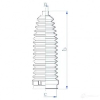Пыльник рулевой рейки GKN SPIDAN 84257 A1 SWE 4019064340393 8926 - Изображение 2