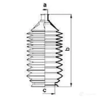 Пыльник рулевой рейки GKN SPIDAN 4019064428787 XP5PG DN 8580 83895 - Изображение 2