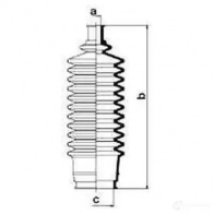 Пыльник рулевой рейки GKN SPIDAN 4019064202608 B 4530 8463 83770 - Изображение 2
