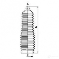 Пыльник рулевой рейки GKN SPIDAN 1RMW 9 8590 4019064428886 83905 - Изображение 2