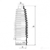 Пыльник рулевой рейки GKN SPIDAN 4019064421825 D XS4R 8732 84061 - Изображение 2