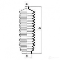 Пыльник рулевой рейки GKN SPIDAN 4019064200758 3FCM H 8334 83575 - Изображение 2