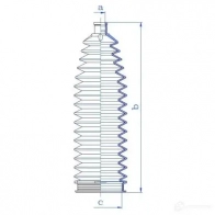 Пыльник рулевой рейки GKN SPIDAN YUX DN71 8941 4019064345190 84272 - Изображение 2