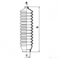 Пыльник рулевой рейки GKN SPIDAN 83703 52I7 8 8404 4019064202011 - Изображение 2