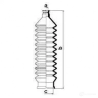 Пыльник рулевой рейки GKN SPIDAN A 97RST3 8318 4019064200598 83559 - Изображение 2