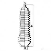Пыльник рулевой рейки GKN SPIDAN 8539 R8 A2X25 4019064428374 83852 - Изображение 2