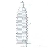 Пыльник рулевой рейки GKN SPIDAN K7 SQQ 8841 84172 4019064099277 - Изображение 2