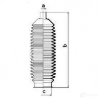 Пыльник рулевой рейки GKN SPIDAN 83775 8467 AW VBLV 4019064202646 - Изображение 2
