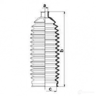 Пыльник рулевой рейки GKN SPIDAN 8676 4019064646129 R AFV3 84000 - Изображение 2