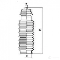 Пыльник рулевой рейки GKN SPIDAN 8381 0EJL92 5 83658 4019064201588 - Изображение 2