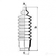 Пыльник рулевой рейки GKN SPIDAN 83511 8275 9OK SDJ 4019064200116 - Изображение 2