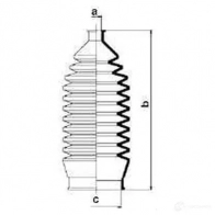 Пыльник рулевой рейки GKN SPIDAN 8288 4019064200253 83525 KP X6Z9 - Изображение 2