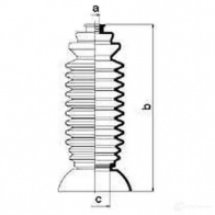 Пыльник рулевой рейки GKN SPIDAN 83771 8464 4019064202615 3UA4 SV - Изображение 2