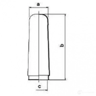 Пыльник рулевой рейки GKN SPIDAN 8370 8N1 S1B 83644 4019064201441 - Изображение 2