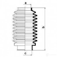 Пыльник рулевой рейки GKN SPIDAN 8338 83586 3Z9 3Z 4019064200864 - Изображение 2
