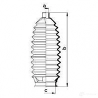 Пыльник рулевой рейки GKN SPIDAN 4019064428695 83885 GSJ IL 8571 - Изображение 2