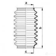 Пыльник рулевой рейки GKN SPIDAN DLIK3W 1 83869 8556 4019064428541 - Изображение 2