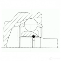 Шрус граната GKN SPIDAN 910 4019064021971 22197 MCL DZW