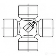 Крестовина GKN SPIDAN 4019064303602 U 908 136273737 41DOS 1 - Изображение 2