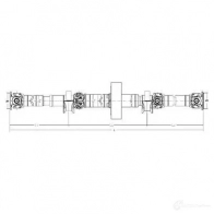 Кардан, карданный вал SPIDAN M 2V5HW 4019064648024 28039 3453 - Изображение 6