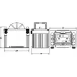 Аккумулятор 42 ач прямая 700 а 12 в agm 230x173x206 EXIDE LZGZZ1Q M axx800 EM900 1193430223