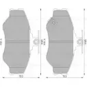 Тормозные колодки, дисковые, комплект Bosch BP529 5 0 986 505 295 DB1486 1193485496
