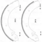 Тормозные колодки, комплект Bosch BSH0 886 T0OVX SsangYong Korando (KJ) 2 Кроссовер 2д 2.9 TD 120 л.с. 1998 – 2000 0 986 AB0 886