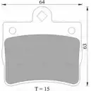 Тормозные колодки, дисковые, комплект Bosch Mercedes C-Class (W202) 1 Седан 2.2 C 200 CDI (2034) 102 л.с. 1998 – 2000 0 986 AB4 991 BP499 1 DB1418