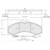 Тормозные колодки, дисковые, комплект Bosch BA 0949 F 03A 150 009 7848-D949,8246-D1136 1193532134