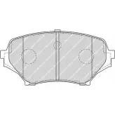 Тормозные колодки, дисковые, комплект Ferodo FSL1893 2 4297 FDB1893 1193648147