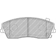 Тормозные колодки, дисковые, комплект Ferodo 2416 6 FDB1954 Chrysler 300 3 (LD) Седан 3.0 CRD 239 л.с. 2011 – 2025 FSL1954