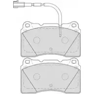 Тормозные колодки, дисковые, комплект Ferodo FSL4307 1193648656 FDB430 7 F32A21S